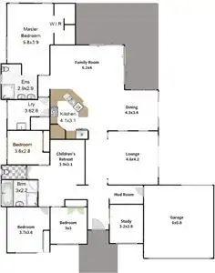 Floorplan of Homely house listing, 21 Hillcrest Court, Murrumba Downs QLD 4503