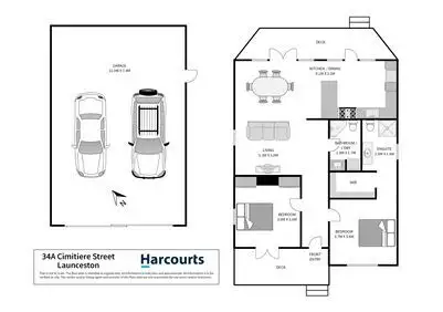 Floorplan of Homely unit listing, 34a Cimitiere Street, Launceston TAS 7250