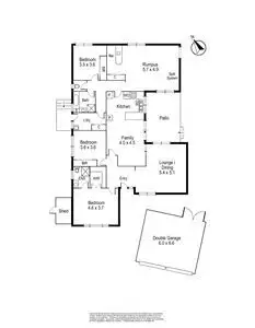 Floorplan of Homely house listing, 7 Mawson Close, Wantirna South VIC 3152