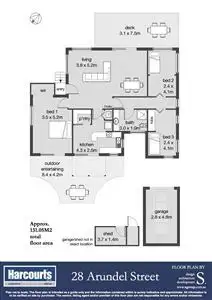 Floorplan of Homely house listing, 28 Arundel Street, Newstead TAS 7250