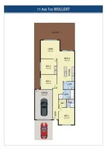 Floorplan of Homely house listing, 11 Ava Terrace, Epping VIC 3076
