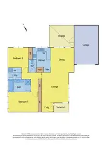 Floorplan of Homely townhouse listing, 2/40 Thorburn Street, Bell Park VIC 3215