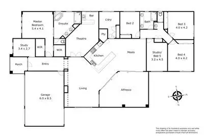Floorplan of Homely house listing, 19 Duce Street, Cranbourne East VIC 3977