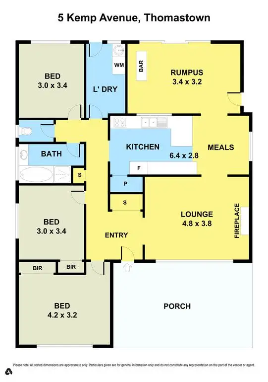 Floorplan of Homely house listing, 5 Kemp Avenue, Thomastown VIC 3074
