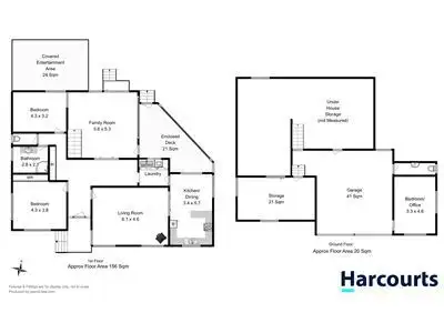 Floorplan of Homely house listing, 34 Balaka Street, Rosny TAS 7018
