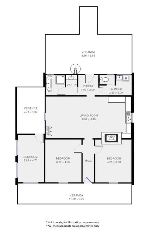 Floorplan of Homely house listing, 613 Honner Road,, Brentwood SA 5575
