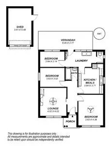 Floorplan of Homely house listing, 49 Dudley Avenue, Daw Park SA