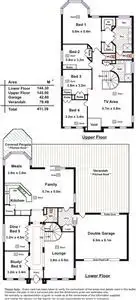 Floorplan of Homely house listing, 10 Charlick Square, Northgate SA 5085