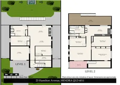 Floorplan of Homely house listing, 23 Hamilton Ave, Hendra QLD 4011