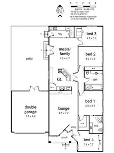 Floorplan of Homely unit listing, 2/24 Arlington Street, Ringwood VIC 3134