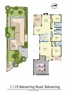 Floorplan of Homely house listing, 1/25 Balnarring Road, Balnarring VIC 3926