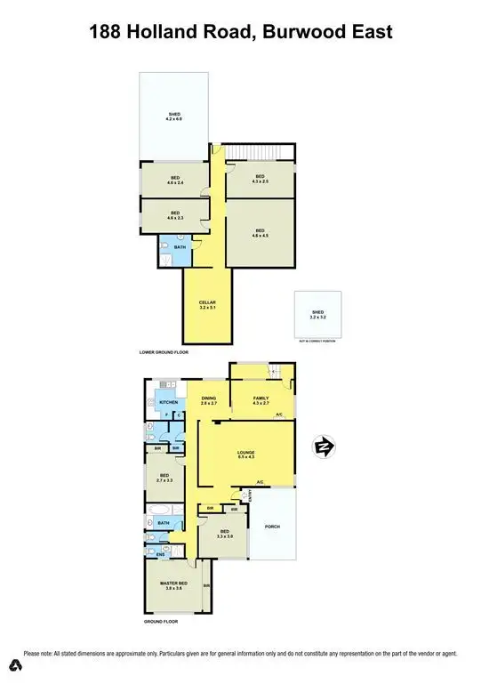Floorplan of Homely house listing, 188 Holland Road, Burwood East VIC 3151