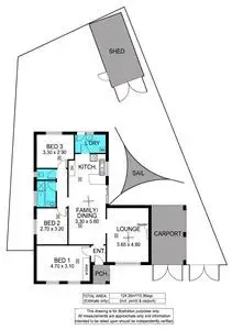 Floorplan of Homely house listing, 3 Aish Court, Woodcroft SA 5162
