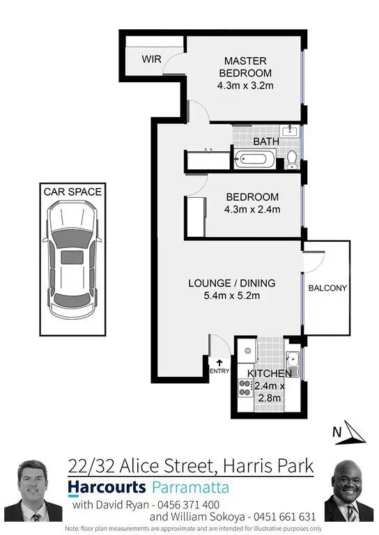 Floorplan of Homely unit listing, 22/32 Alice Street, Harris Park NSW 2150