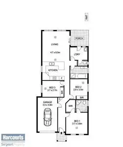 Floorplan of Homely house listing, 8 Henry Wright Court, Burton SA 5110
