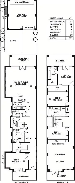 Floorplan of Homely house listing, 41A Esplanade, Semaphore SA 5019