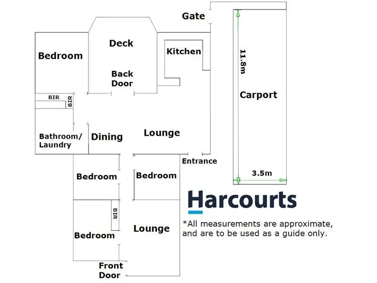 Floorplan of Homely house listing, 123 Templeton Street, Wangaratta VIC 3677