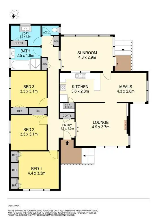Floorplan of Homely house listing, 1058 Norman Street, Wendouree VIC 3355