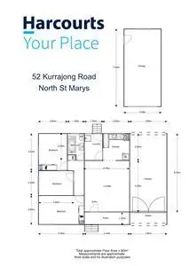 Floorplan of Homely house listing, 52 Kurrajong Road, North St Marys NSW 2760