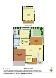 Floorplan of Homely villa listing, 49 Fairhaven Circuit, Baulkham Hills NSW 2153