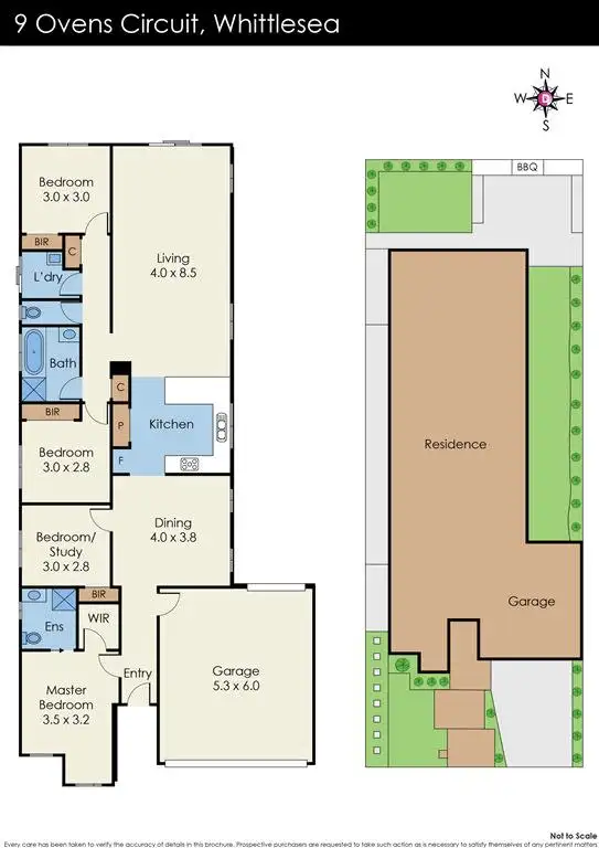 Floorplan of Homely house listing, 9 Ovens Circuit, Whittlesea VIC 3757