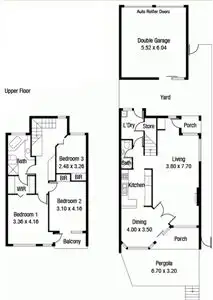 Floorplan of Homely unit listing, 2/74 Martin Court, West Lakes SA 5021