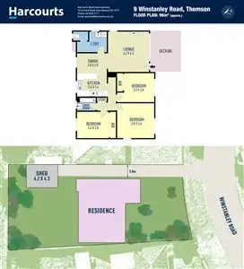 Floorplan of Homely house listing, 9 Winstanley Road, East Geelong VIC 3219