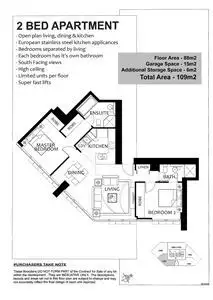 Floorplan of Homely apartment listing, 5501/501 Adelaide Street, Brisbane City QLD 4000