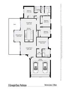 Floorplan of Homely house listing, 5 Carnegie Close, Parkinson QLD 4115