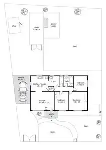 Floorplan of Homely house listing, 16A Branksome Terrace, Dover Gardens SA 5048