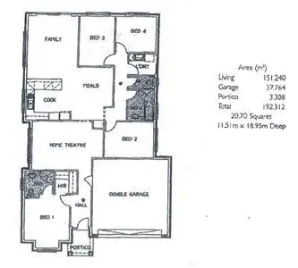 Floorplan of Homely house listing, 82 Kingfisher Drive, Hewett SA 5118