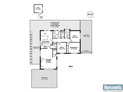 Floorplan of Homely house listing, 36 Rees Street, Sheidow Park SA 5158