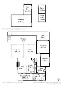 Floorplan of Homely house listing, 17 Reservoir Road, Ranelagh TAS
