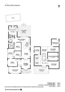Floorplan of Homely house listing, 20 Glory Street, Ashgrove QLD 4060