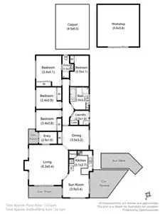 Floorplan of Homely house listing, 6 Peppermint Place, Margate TAS 7054