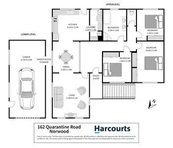Floorplan of Homely house listing, 162 Quarantine Road, Norwood TAS 7250