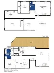 Floorplan of Homely house listing, 23 Suncoast Drive, Blackmans Bay TAS 7052
