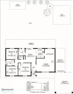 Floorplan of Homely house listing, 19 Tatura Court, Craigmore SA 5114