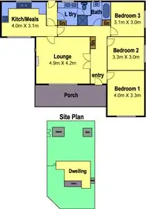 Floorplan of Homely house listing, 32 Botha Avenue, Reservoir VIC 3073