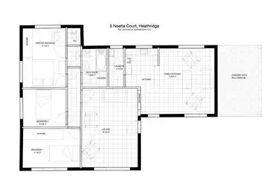 Floorplan of Homely house listing, 5 Noetia Court, Heathridge WA 6027