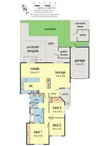 Floorplan of Homely unit listing, 7/379 Dorset Road, Croydon VIC 3136