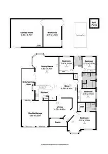Floorplan of Homely house listing, 38 Holdfast Drive, Sheidow Park SA 5158