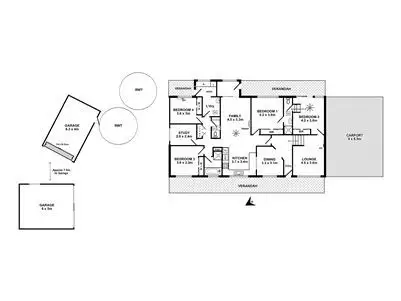 Floorplan of Homely house listing, 59 Hadrian Gully Road, Bradbury SA 5153