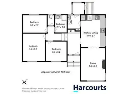 Floorplan of Homely house listing, 18 Broadview Crescent, Bridgewater TAS 7030