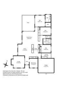 Floorplan of Homely house listing, 72 Beach Road, Margate TAS 7054