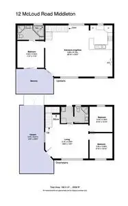 Floorplan of Homely house listing, 12 McLeod Road, Middleton SA 5213