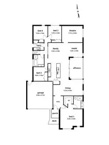 Floorplan of Homely house listing, 114 Skyline Way, Berwick VIC 3806