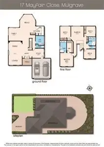 Floorplan of Homely house listing, 17 Mayfair Close, Mulgrave VIC 3170