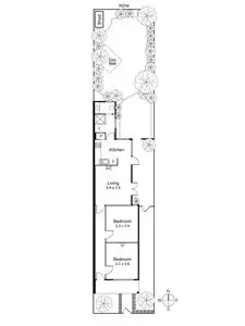 Floorplan of Homely house listing, 11 Gordon Grove, Northcote VIC 3070