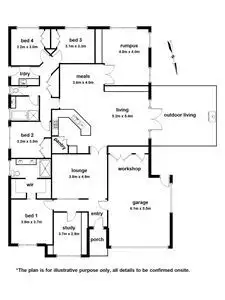 Floorplan of Homely house listing, 15 Ellesse Way, Berwick VIC 3806
